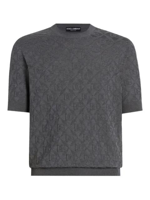 silk T-shirt by DOLCE&GABBANA