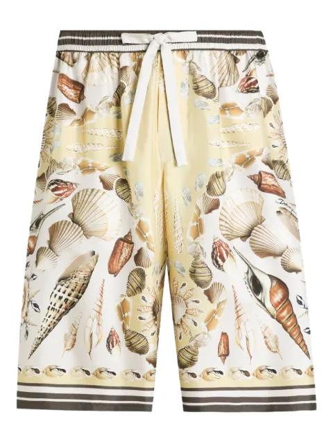 silk bermuda shorts by DOLCE&GABBANA