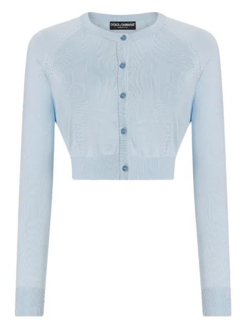 silk-blend cardigan by DOLCE&GABBANA