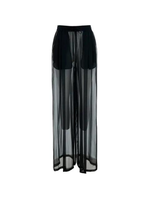 silk chiffon trousers by DOLCE&GABBANA
