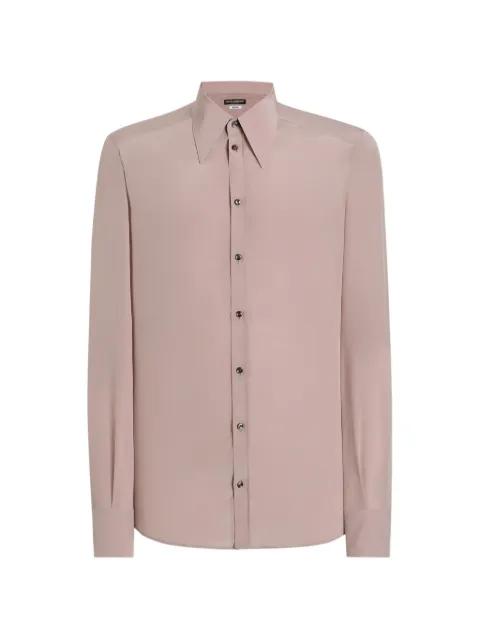 silk crêpe de chine shirt by DOLCE&GABBANA
