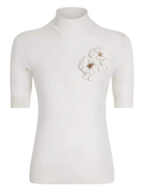 silk knitted top by DOLCE&GABBANA