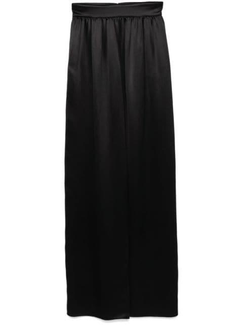 silk maxi-skirt by DOLCE&GABBANA