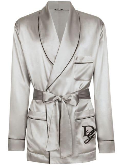 silk pajama shirt by DOLCE&GABBANA