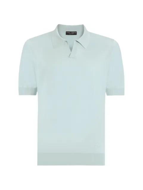 silk polo shirt by DOLCE&GABBANA
