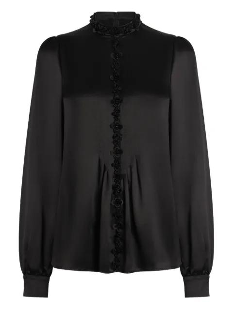 silk satin blouse by DOLCE&GABBANA