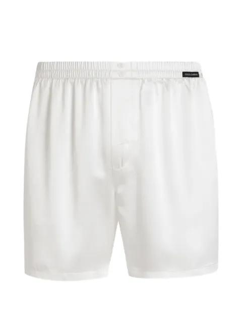 silk satin boxer shorts by DOLCE&GABBANA