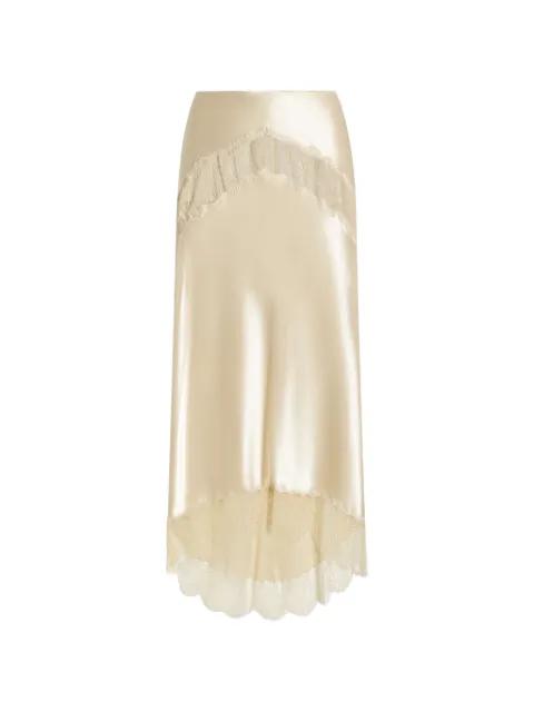 silk satin skirt by DOLCE&GABBANA