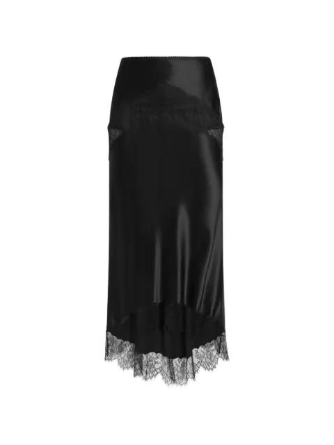 silk satin skirt by DOLCE&GABBANA