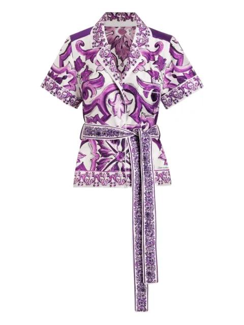 silk shirt by DOLCE&GABBANA
