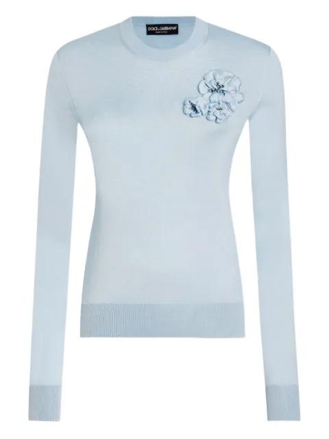 silk top by DOLCE&GABBANA