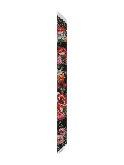 silk twill bandeau by DOLCE&GABBANA