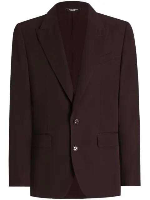 single-breasted blazer by DOLCE&GABBANA