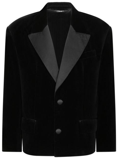 single-breasted blazer by DOLCE&GABBANA