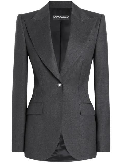 single-breasted blazer by DOLCE&GABBANA