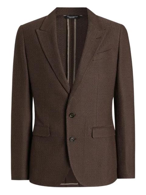 single-breasted blazer by DOLCE&GABBANA