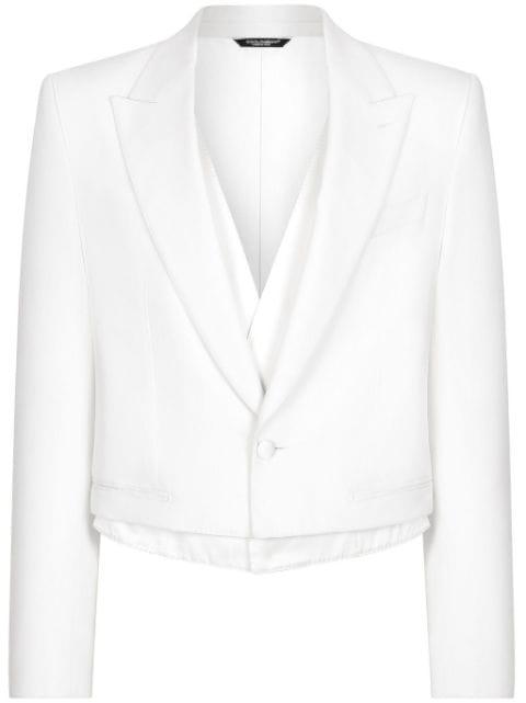 single-breasted blazer by DOLCE&GABBANA