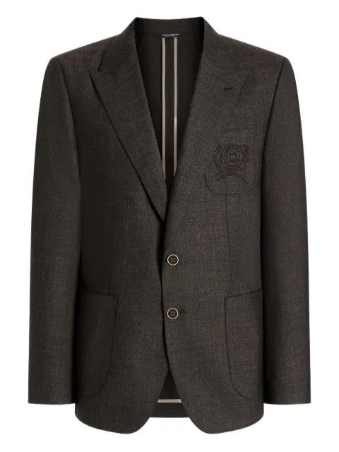 single-breasted blazer by DOLCE&GABBANA