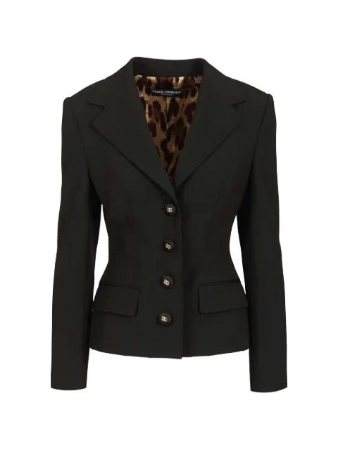 single-breasted button jacket by DOLCE&GABBANA