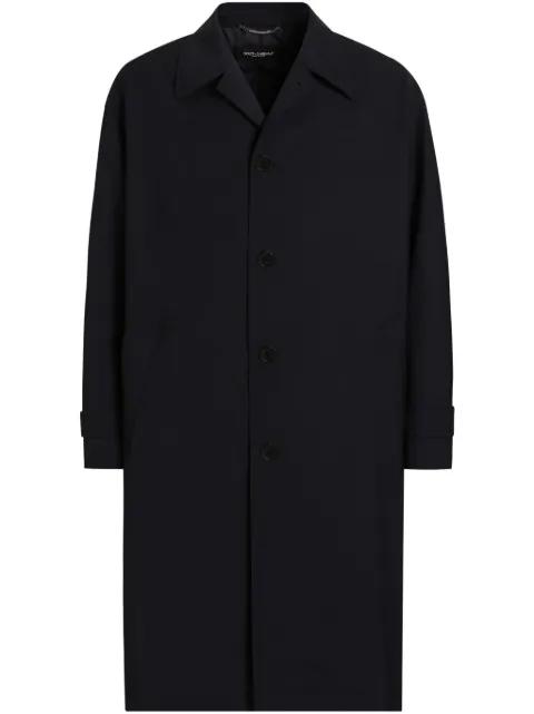 single-breasted coat by DOLCE&GABBANA