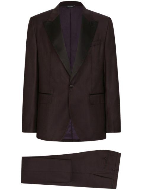 single-breasted suit by DOLCE&GABBANA
