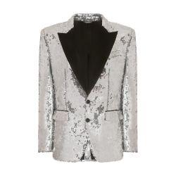 single-breasted tuxedo jacket by DOLCE&GABBANA