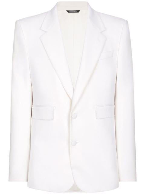 single-breasted wool blazer by DOLCE&GABBANA