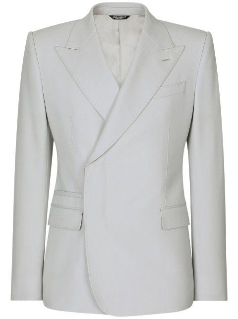 single-breasted wool blazer by DOLCE&GABBANA