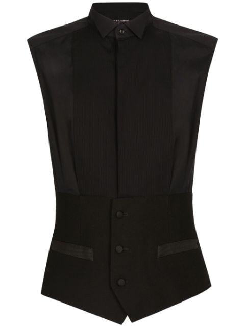 sleeveless shirt by DOLCE&GABBANA