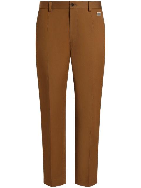 slim-cut trousers by DOLCE&GABBANA