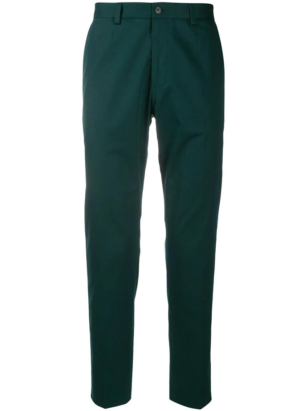 slim-fit chino trousers by DOLCE&GABBANA