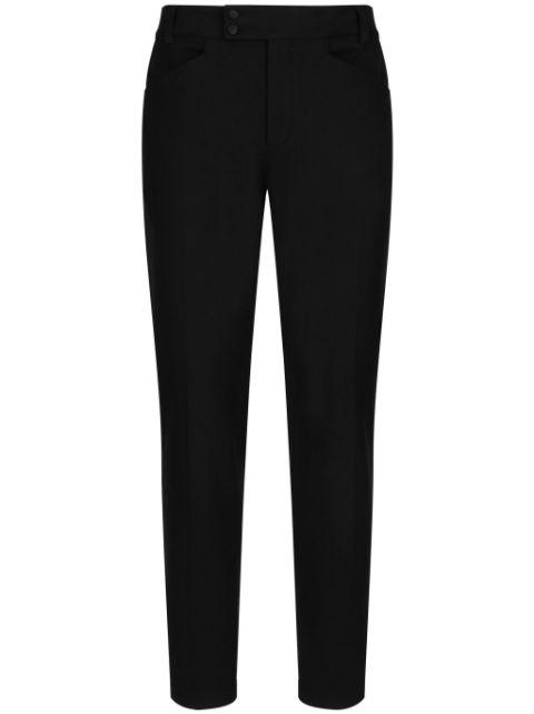 slim-fit tailored trousers by DOLCE&GABBANA