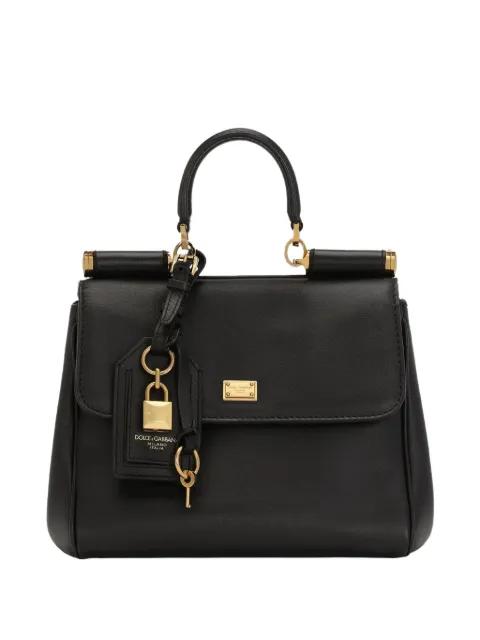 small My Sicily leather shoulder bag by DOLCE&GABBANA