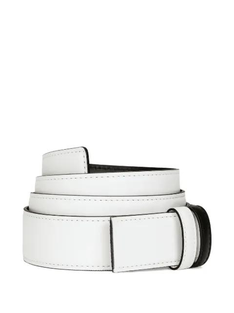 stitching-trim belt by DOLCE&GABBANA