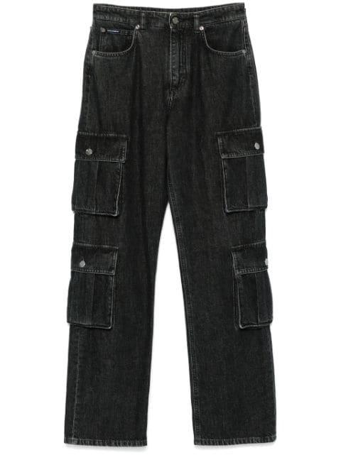 straight cargo jeans by DOLCE&GABBANA