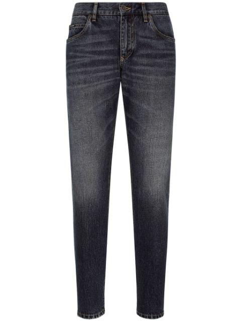 straight-leg cotton jeans by DOLCE&GABBANA