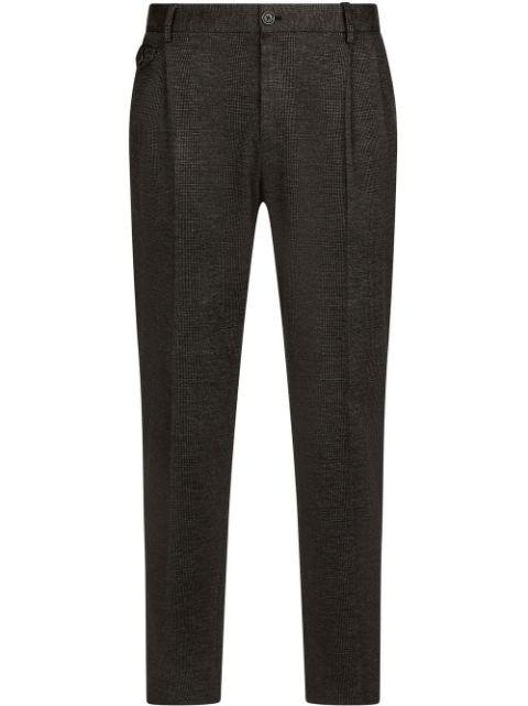 straight-leg trousers by DOLCE&GABBANA