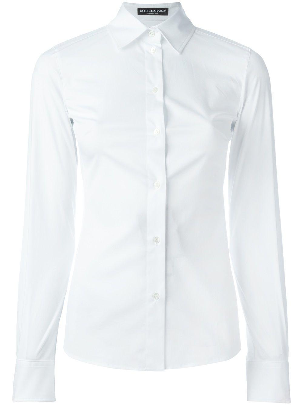 stretch-cotton poplin shirt by DOLCE&GABBANA