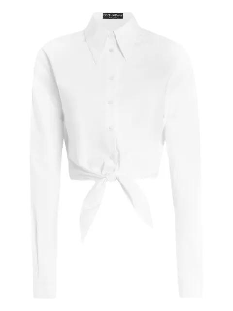 stretch-cotton shirt by DOLCE&GABBANA