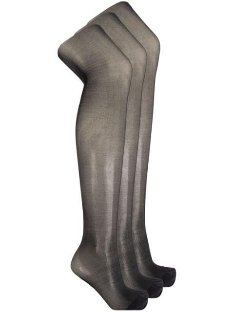 stretch-design tights (pack of three) by DOLCE&GABBANA