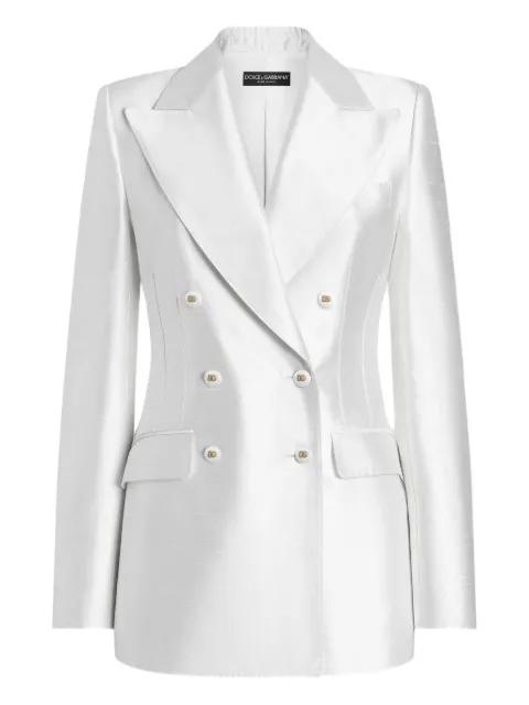 stretch-silk blazer by DOLCE&GABBANA