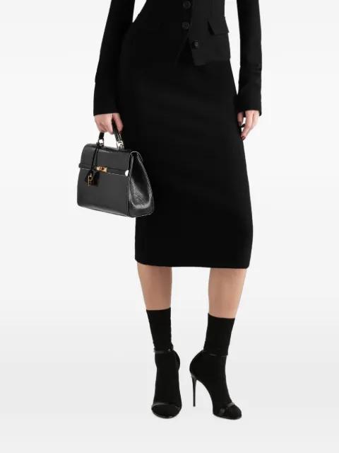 stretch wool skirt by DOLCE&GABBANA