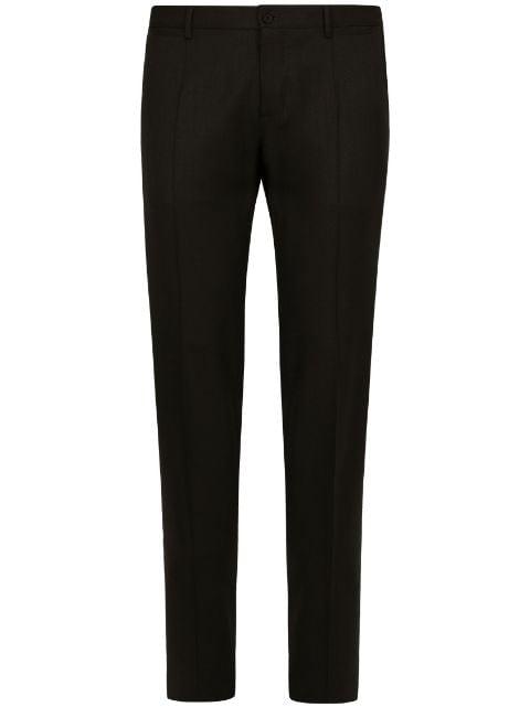 stretch-wool tailored trousers by DOLCE&GABBANA