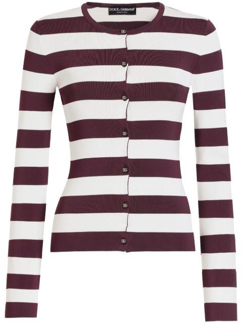 striped cardigan by DOLCE&GABBANA