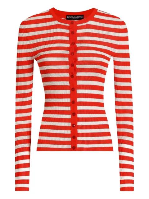striped cardigan by DOLCE&GABBANA