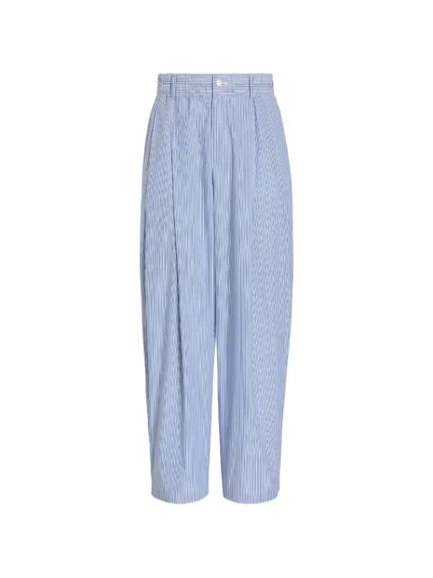 striped cotton jogging trousers by DOLCE&GABBANA