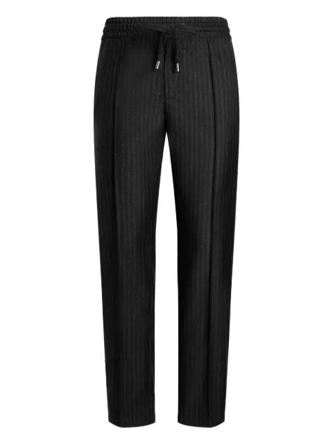 striped drawstring trousers by DOLCE&GABBANA