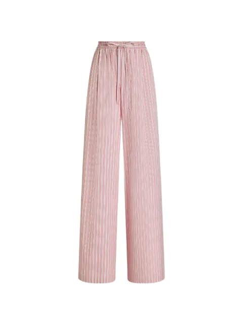 striped drawstring trousers by DOLCE&GABBANA