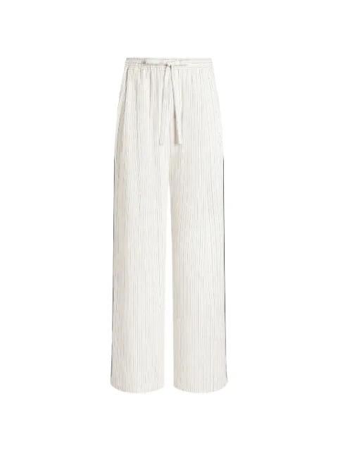 striped fabric vanity trousers by DOLCE&GABBANA
