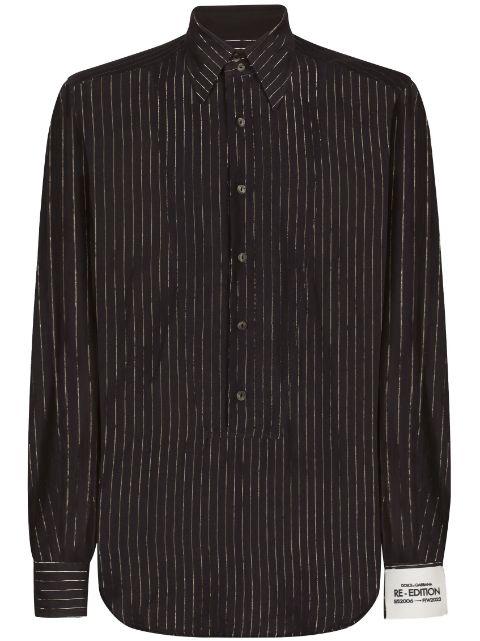 striped long-sleeved shirt by DOLCE&GABBANA